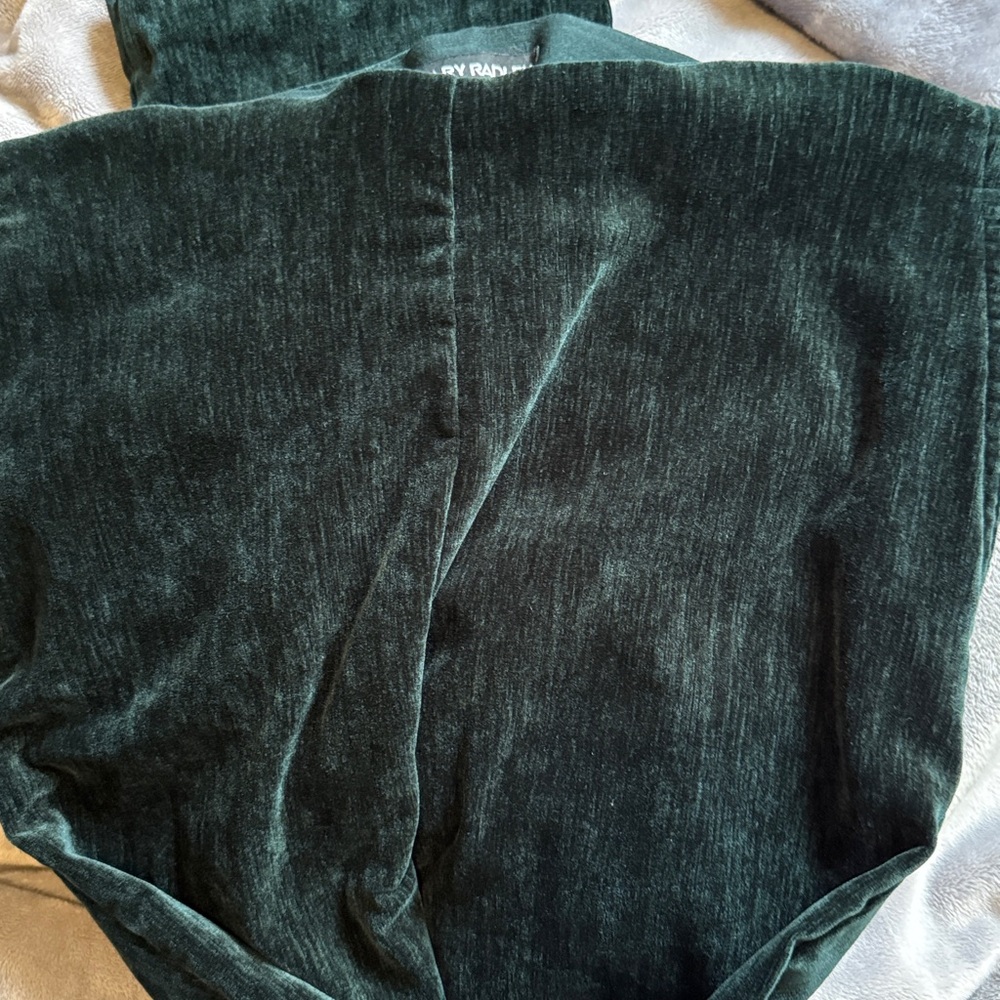 Green velvet dress pant - Picture 6 of 6